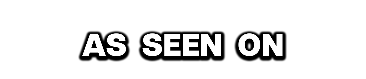 As seen on CBS, ABC, NBC, FOX