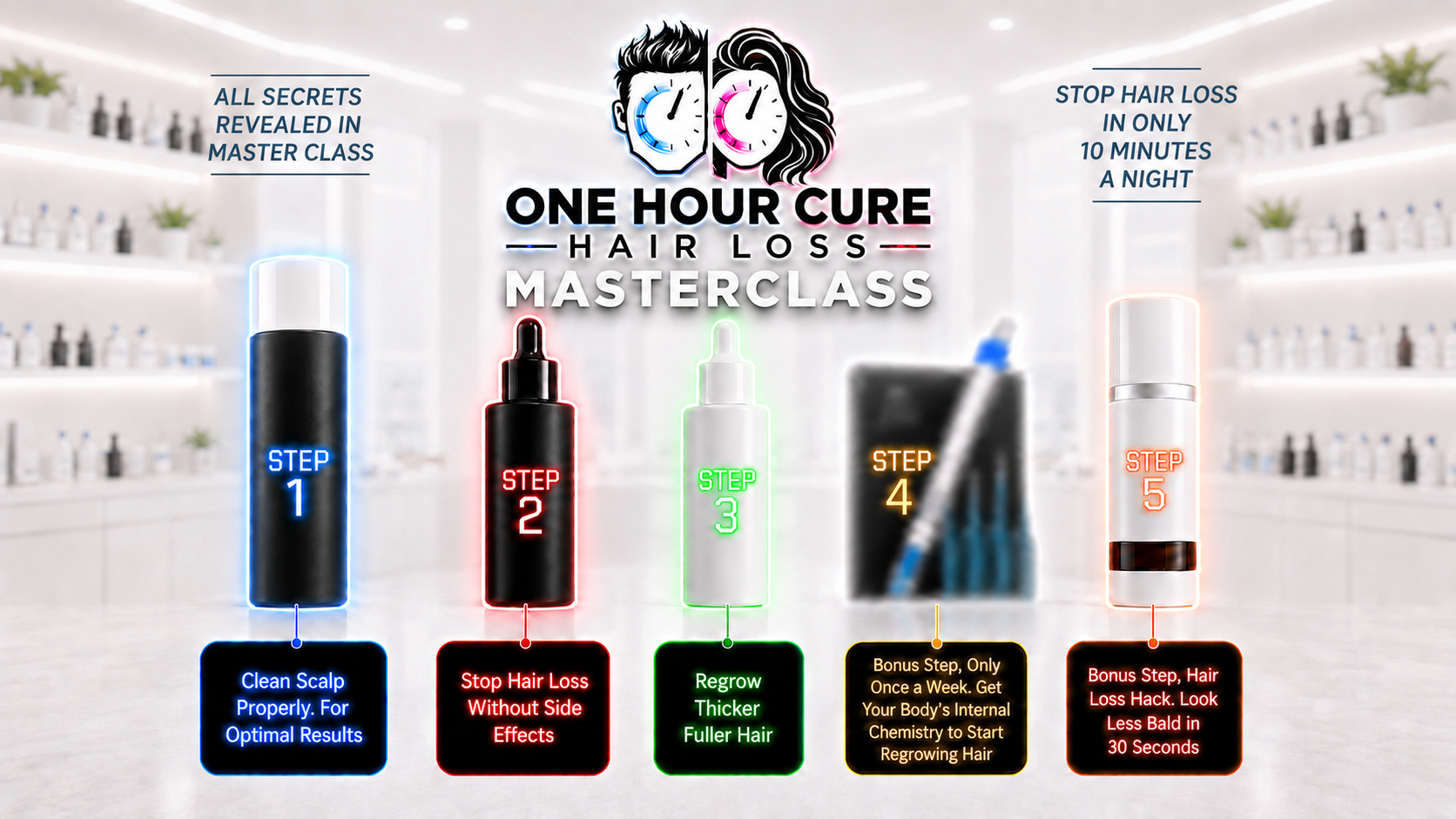 The simple step-by-step system revealed in the masterclass